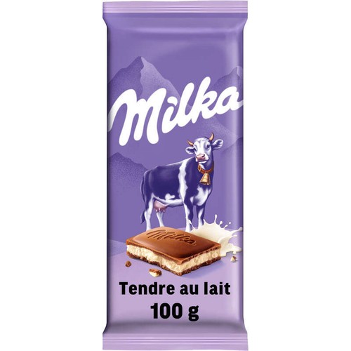 Milka Tendre au Lait 100g