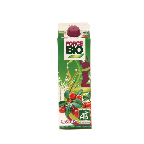 Force Bio Jus de Cranberry 1L