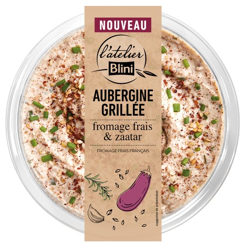 Atelier blini aubergine grillée & Fromage Frais & Zaatar 140g
