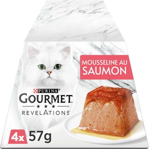 Purina Gourmet Pâtée au saumon pour Chat 228g