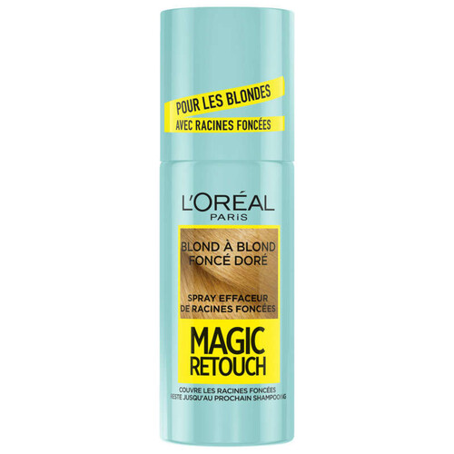 Magic Retouch Spray Retouche Racines Blond à Blond Foncé 75ml