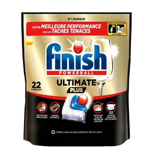 Finish Ultimate plus Tout en 1  x22 capsules