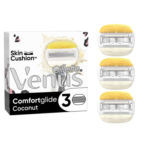 Gillette Vénus Comfortglide Coconut x3