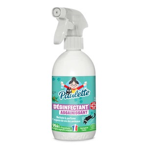 Paulette Désinfectant Assainissant spécial animaux ECOCERT 500ml