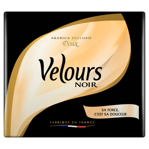 Velours Noir Café moulu Arabica 2x250g
