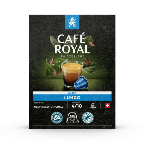 Café Royal Capsules Lungo pour Nespresso® x18