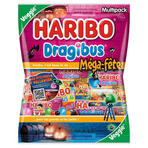 Haribo dragibus méga-fête veggie 800g