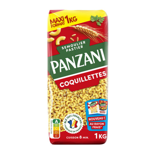 Panzani pâtes coquillettes 1 kg