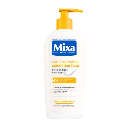 Mixa Lait Niacinamide 250ml