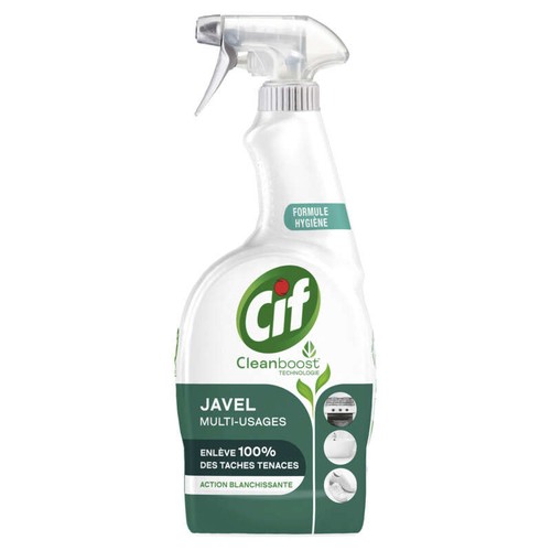 Cif Nettoyant Spray Javel Universel 750ml
