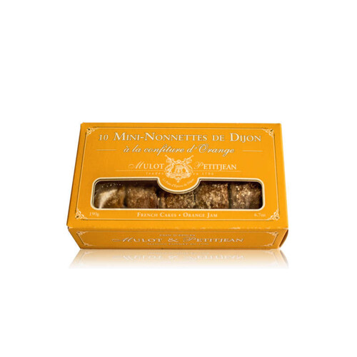 Mulot & Petitjean Boîte 10 Mini-Nonnettes de Dijon 190g