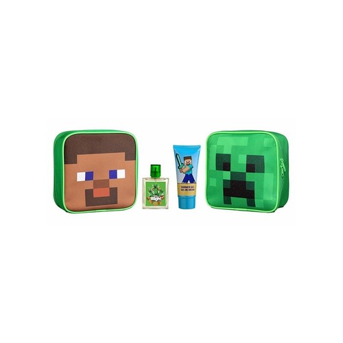 Disney Trousse Minecraft : Eau de toilette 50ml + Gel douche 100ml