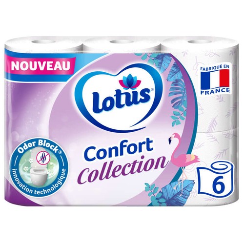 Lotus Papier Toilette confort collection x6