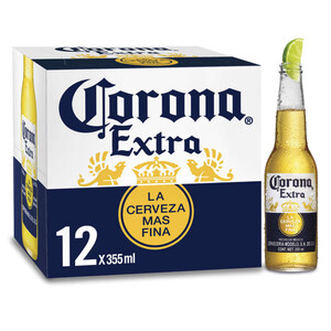 Corona bière blonde lager mexicaine 4.5° 12x35,5 cl.