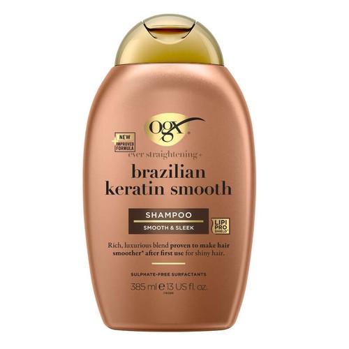 OGX Shampooing doux Brésilien à la kératine 385ml