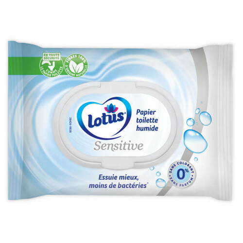 Lotus Papier Toilette Humide Sensitive X42 Feuilles