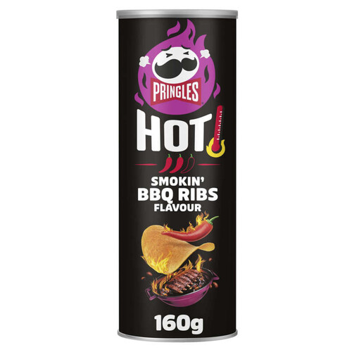 Pringles Chips Tuiles HOT BBQ Ribs 160g