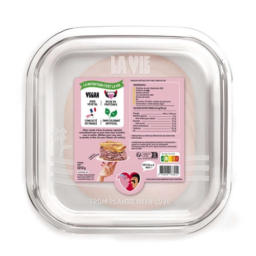 La Vie Jambon végétal fumé 120g