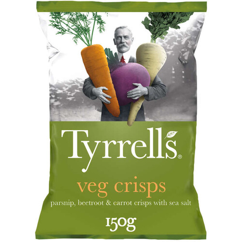 Tyrrell's Chips Betterave Panais, carotte 150g