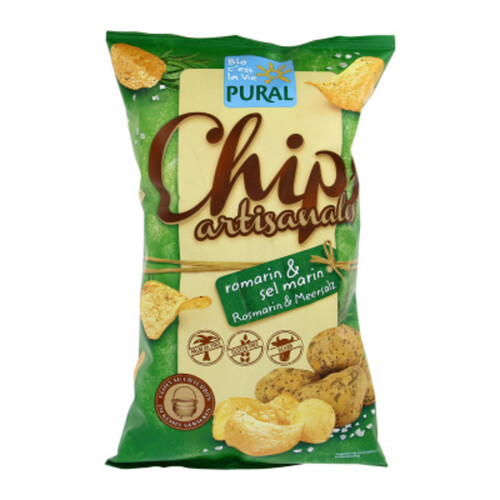 [Par Naturalia] Pural Chips Salées Artisanales Au Romarin Bio