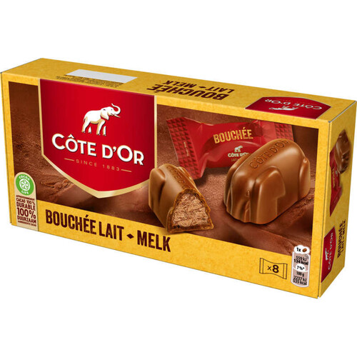 Côte d'Or Chocolats Bouchée au Lait 8x25 g