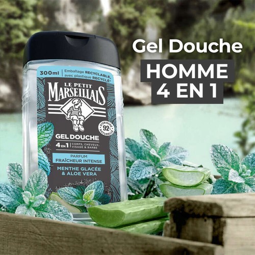 Le Petit Marseillais Gel Douche Menthe Givrée 300ml