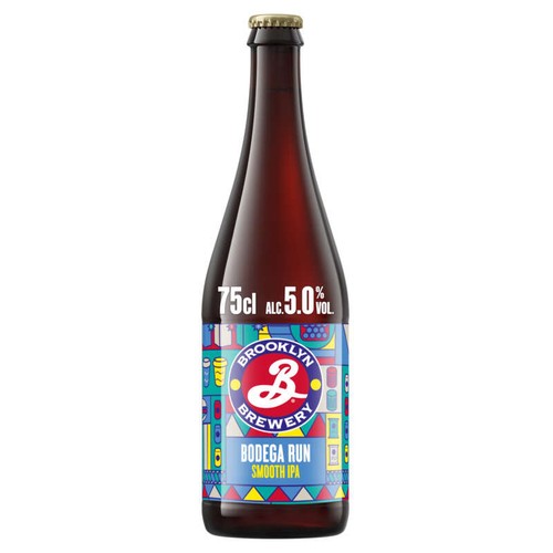 Brooklyn Bodega run Bière smooth IPA 5.0° vol 75cl