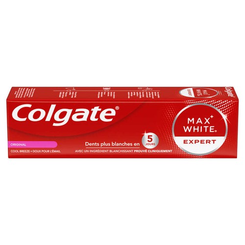 Dentifrice Colgate Max White Expert Original 75 ml