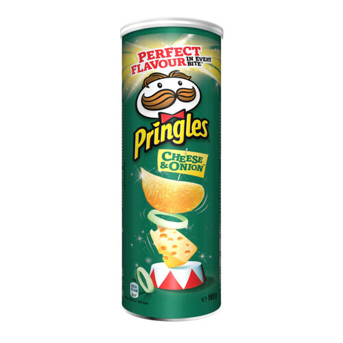 Pringles Chips Tuiles Fromage et oignon 165g