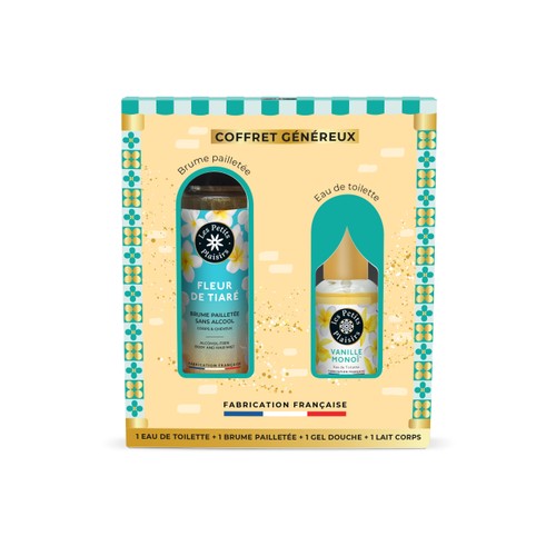 Berdoues Collection Village parfumé Eau de toilette + Brume + Gel douche + Lait corps