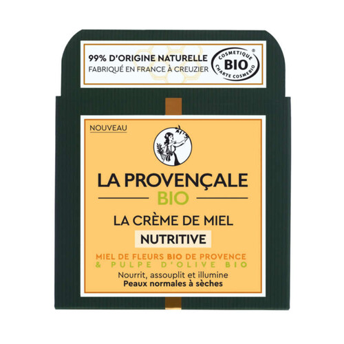 La Provencale Bio Crème Visage Nutritive Miel 50ml