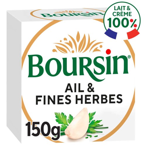 Boursin Ail Et Fines Herbes 70% de Mg 150g