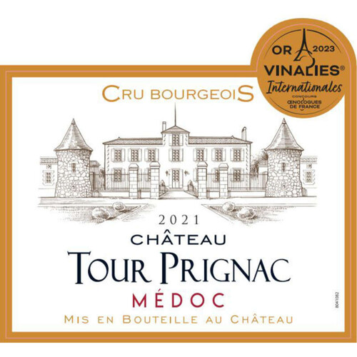 Château Tour Prignac Aoc Médoc Rouge 75Cl