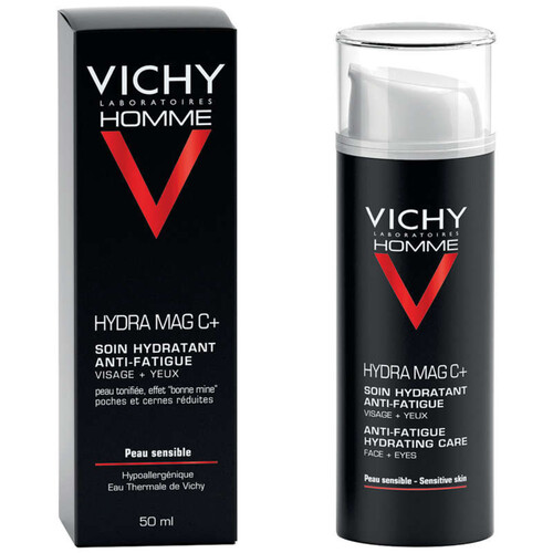 [Para] Vichy homme Hydra Mag C+ soin hydratant anti fatigue visage & yeux 50 ml
