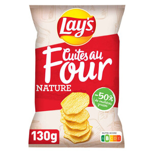 Lay's Chips cuites au four nature 130 g