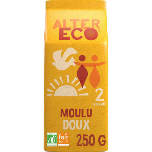 Alter Eco Cafe Moulu Doux Bio 250g