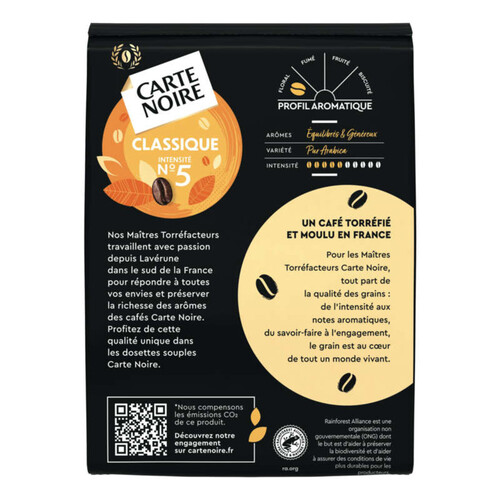 Carte Noir Café Classique, Maxi Format 48 dosettes, 336 g