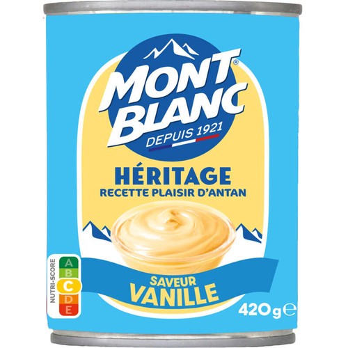 Mont Blanc Héritage Vanille 420g
