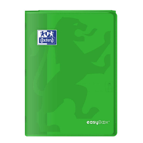 Oxford Cahier Easy Book A4, 96 Pages, Grands Carreaux