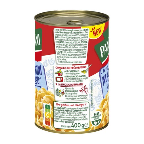 Panzani Macaroni & Cheese 400g