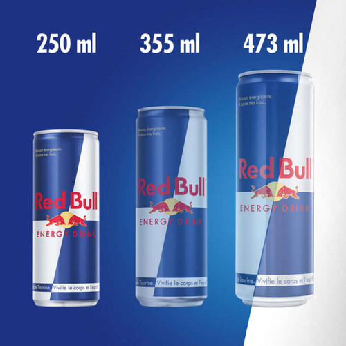 Red Bull regular boisson énergisante le pack de 4x25cl