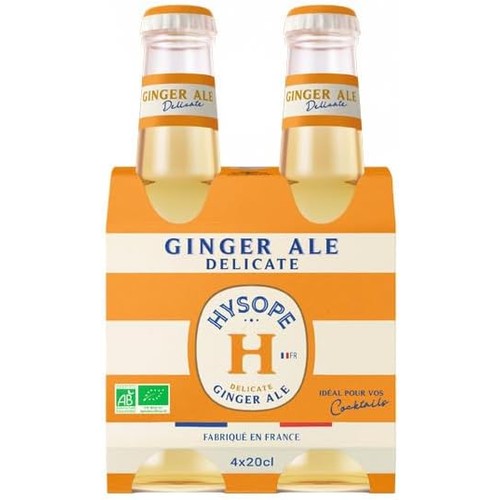 Hysope Ginger ale Bio 4x20cl