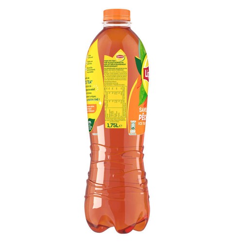 Lipton Ice Tea Thé Glacé Saveur Pêche 1,75L