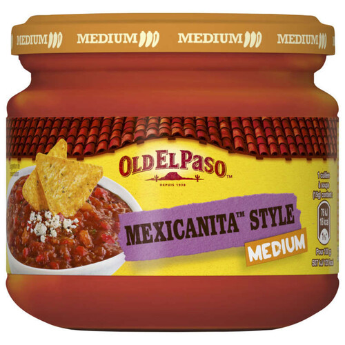 Old El Paso Sauce Apéritif Mexicanita Tomates Jalapeno 335g