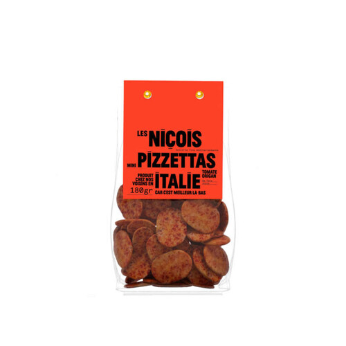 Les Niçois Mini-Pizzetta, Tomate, Origan de Tata Josie 180g