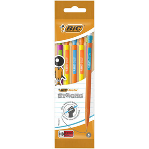Bic 5 portes-mines Bic Matic Strong, mines HB..