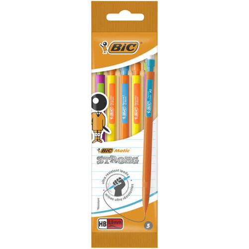 Bic 5 Portes-Mines Bic Matic Strong, Mines Hb