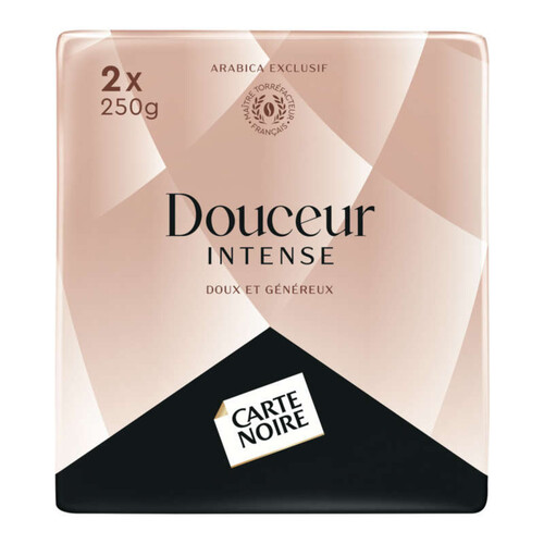 Carte Noire Douceur Intense Café Doux Et Généreux 2x 250g