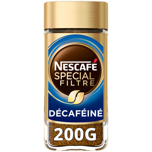Nescafé Special Filtre Décaféiné Café Soluble Flacon de 200g