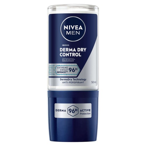 Nivea Men Anti perspirant derma dry control 96H - 50ml